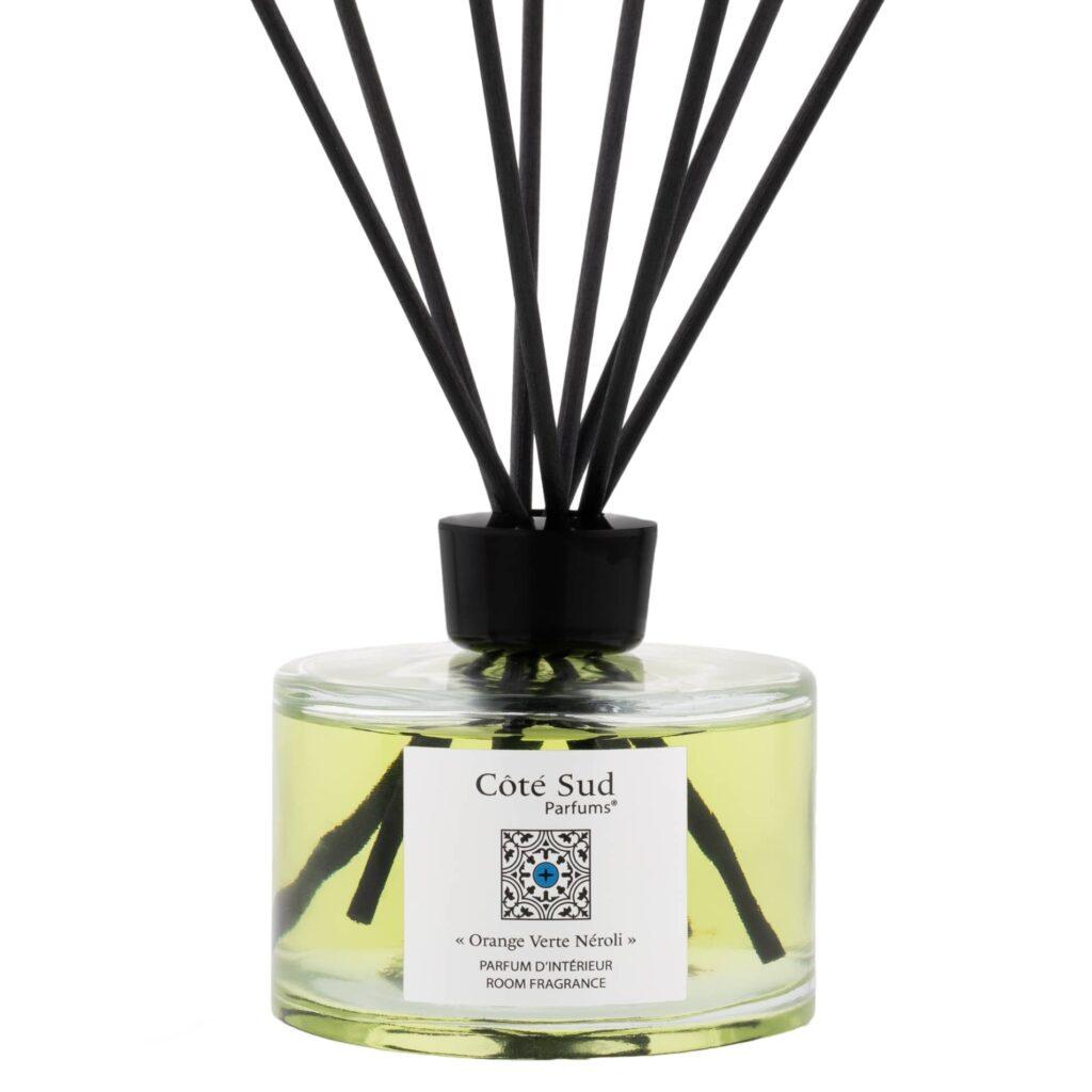 Interior fragrances for hotels in reed diffusers
